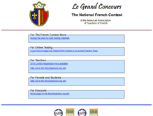 Tablet Screenshot of frenchcontest.org